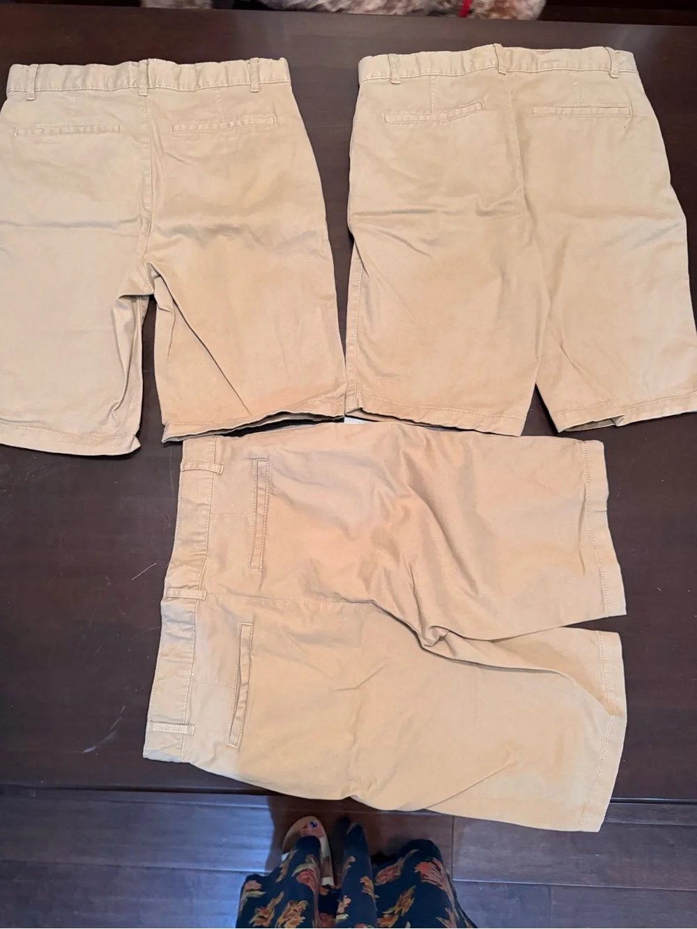 Catholic/Private Size 14 Uniform Classic Khaki 3 Shorts and 1 pants bundle